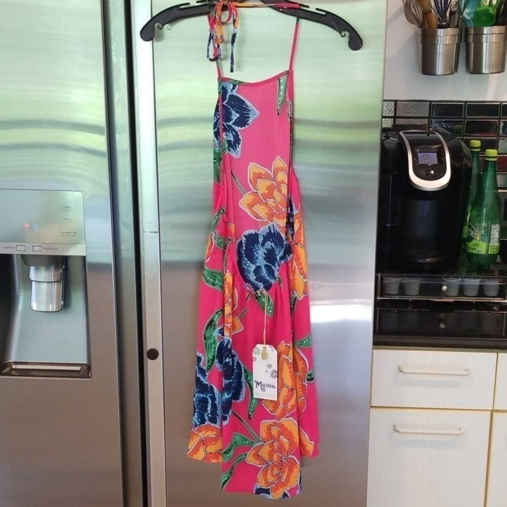 💕SHOW ME YOUR MUMU💕 Katy Halter Dress Floral NWT - Picture 8 of 8